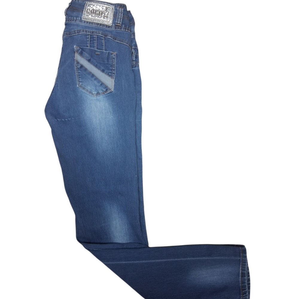 GOGO Women's Skinny Jeans - Blue